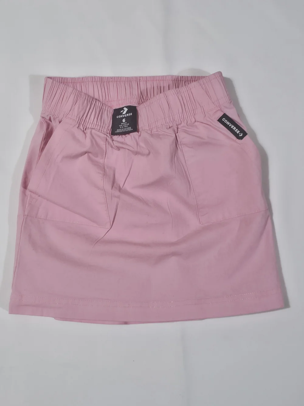 Converse Pink Elastic Waist Skirt